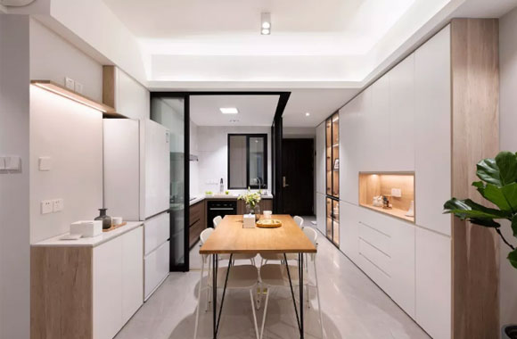 餐边柜怎样设计更好看？15套餐边柜造型设计，餐厅收纳能力翻倍！