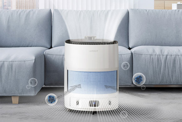 科沃斯沁宝AVA除甲醛病毒杀菌能行走智能空气净化器！