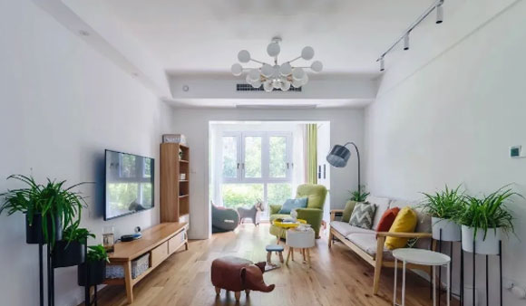 高级不一定就最好，116㎡简约风格四居室装修，设计简洁却很舒服！