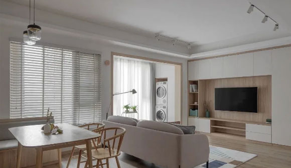 110㎡四居室装修，传说中的莫兰迪配色设计，高级温柔很治愈！