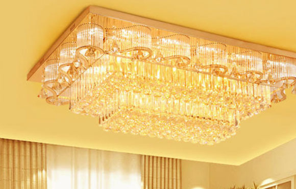 水晶吸顶灯安装方法,水晶吸顶灯安装注意事项!