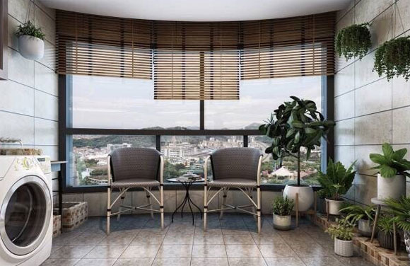 美观舒适的阳台装修设计，打造惬意的休闲时光，暖心又治愈！