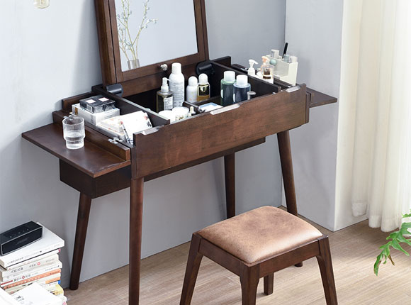 梳妆台有哪些收纳方式？梳妆台的设计技巧！