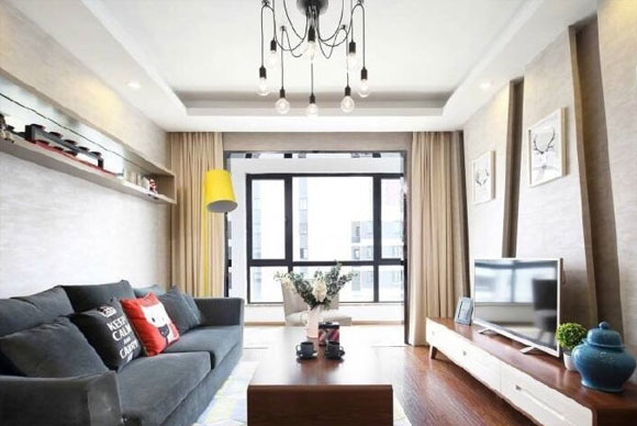 看过这套90㎡两房装修才明白，简约风格设计也能很高级，喜欢吗？