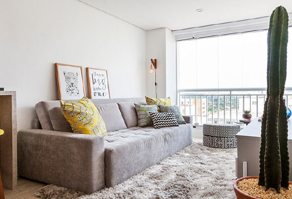 温馨舒适的一居室，设计简约清新超治愈，一个人的生活不将就！