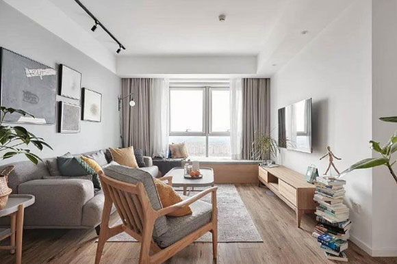 看过原木北欧风设计的家才发现，没有高档装修材料，反而更加温馨舒适！