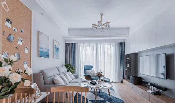 清爽舒适的现代北欧风两房，居家过日子，实用舒服最重要！