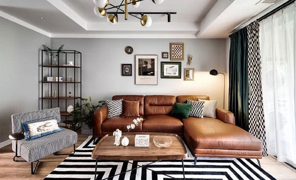 140㎡复古北欧风空间，精致时尚不乏设计感，有品位上档次！