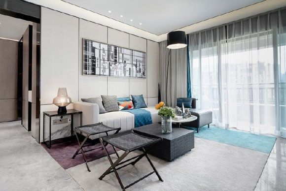 这么漂亮的轻奢风装修真不多见，设计细腻又高级，喜欢就照着装！