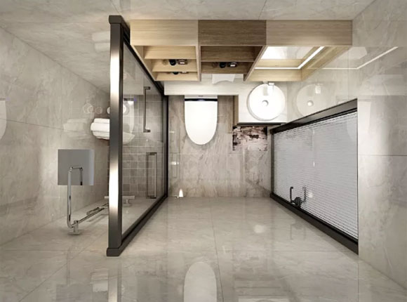 4㎡卫生间也能干湿分离？这10套卫生间装修设计效果真不错，收藏吧！