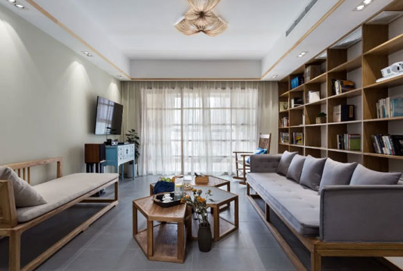 9套面积紧凑的客厅装修设计，简约大方又不失品位，建议收藏！